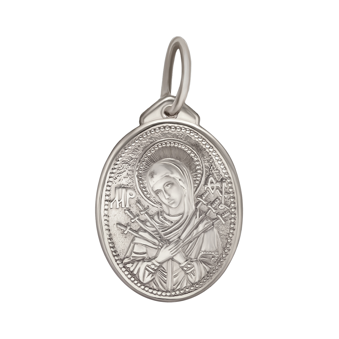 

Серебряная ладанка "Семистрельная икона Божией Матери" Tango Jewellery Company 100498С
