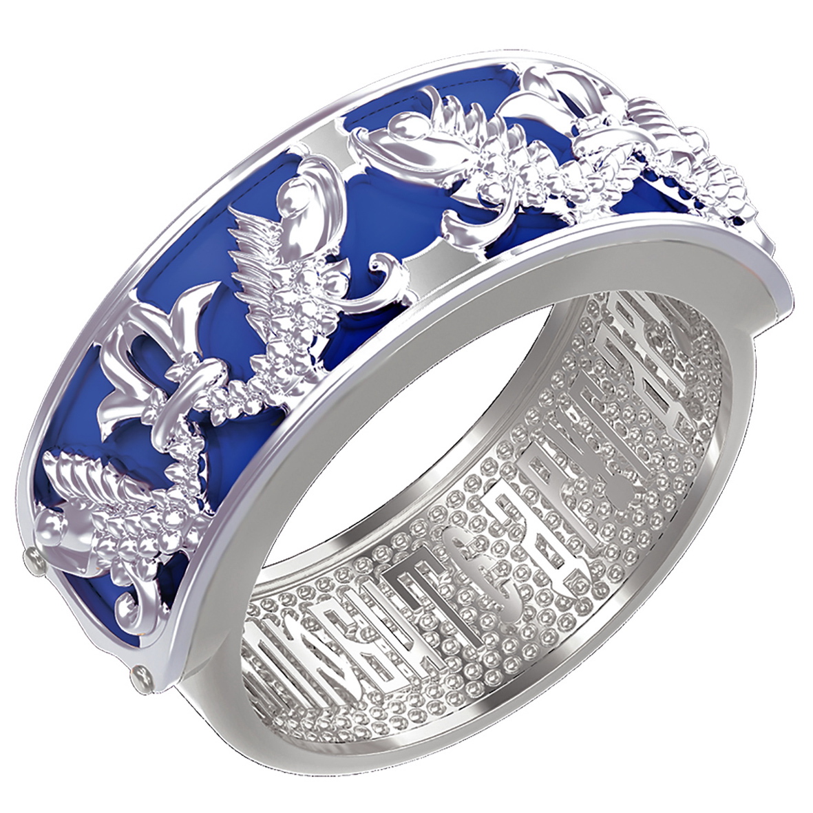 

Серебряное кольцо с эмалью Tango Jewellery Company 310283А размер 18
