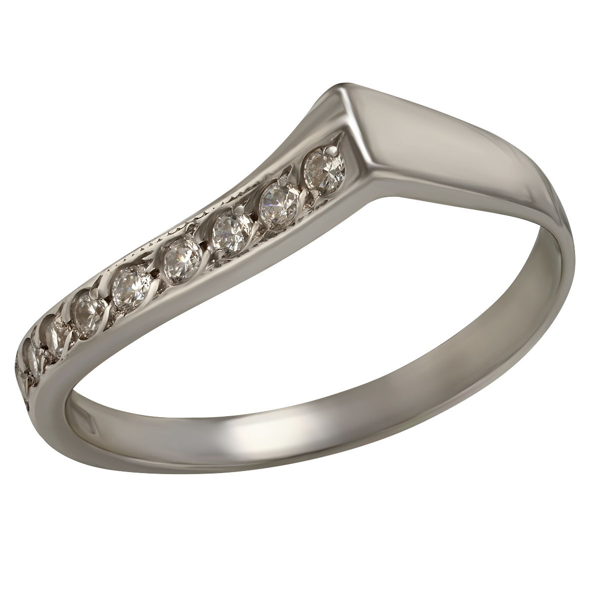 

Серебряное кольцо с фианитами Tango Jewellery Company 320069С размер 19.5