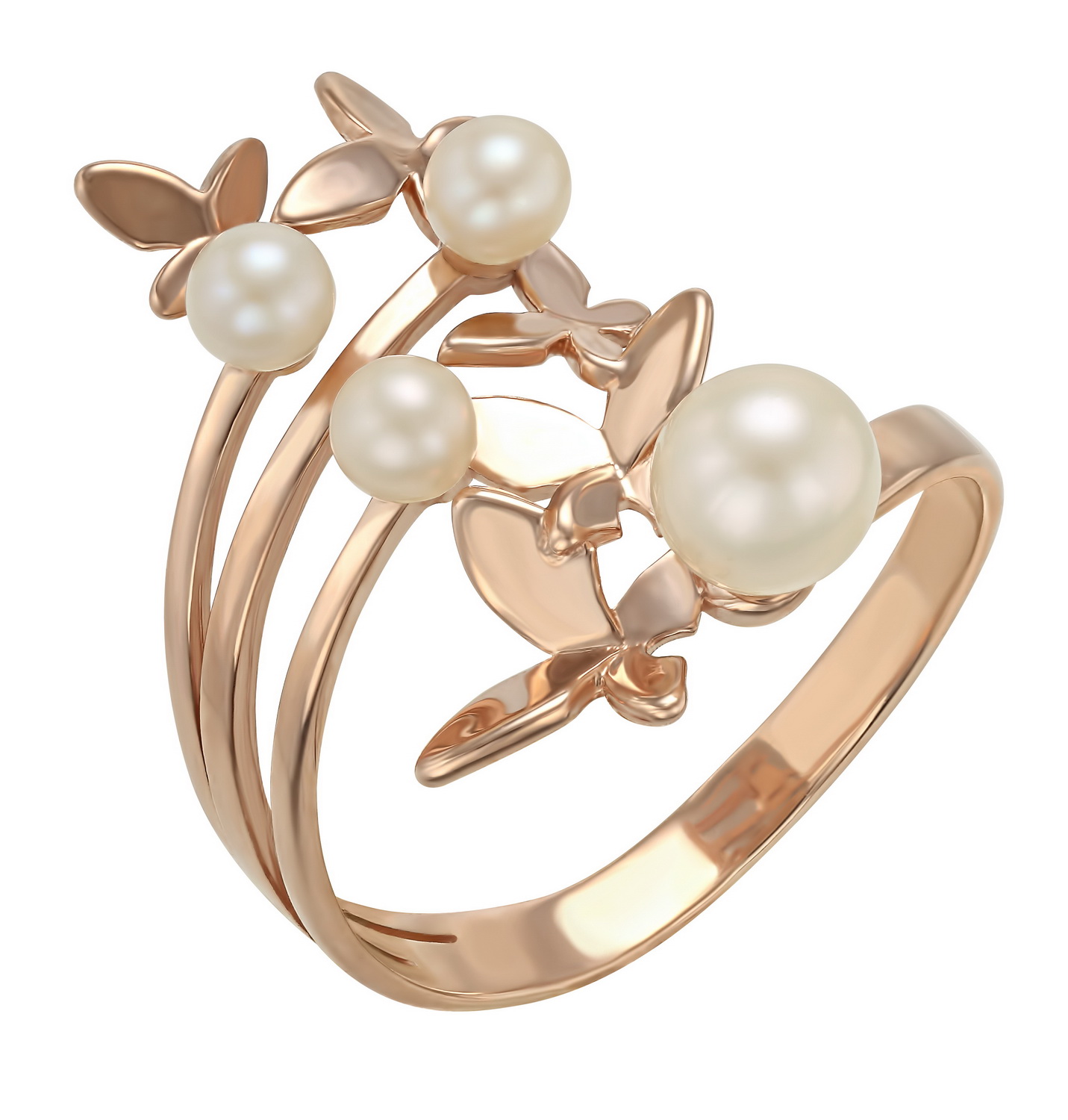 

Золотое кольцо с жемчугом Tango Jewellery Company 380201 размер 16.5