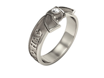 

Серебряное кольцо с фианитом Tango Jewellery Company 320823С размер 18
