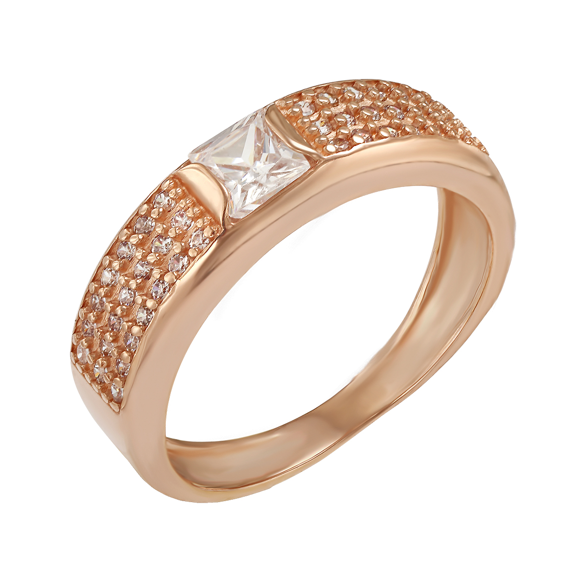 

Золотое кольцо с фианитами Tango Jewellery Company 380184 размер 16.5