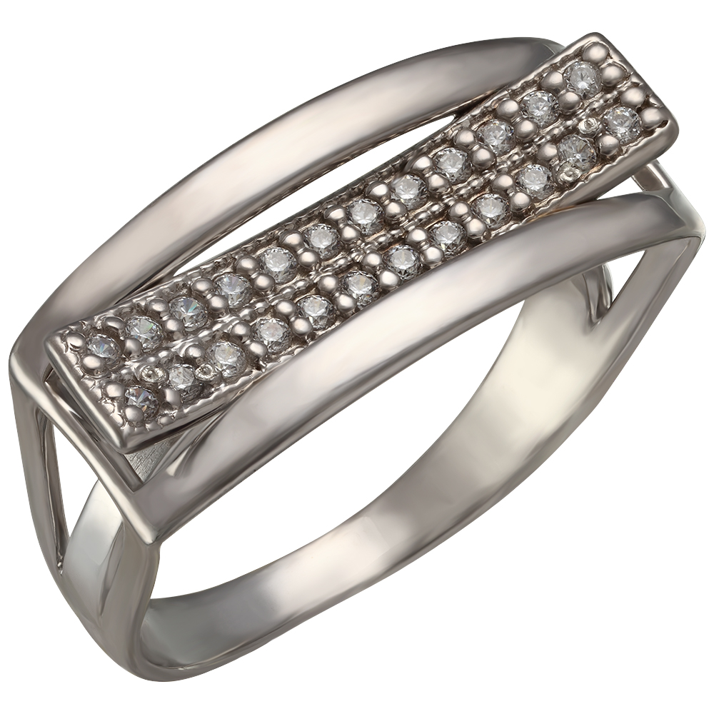 

Серебряное кольцо с фианитами Tango Jewellery Company 330643С размер 19