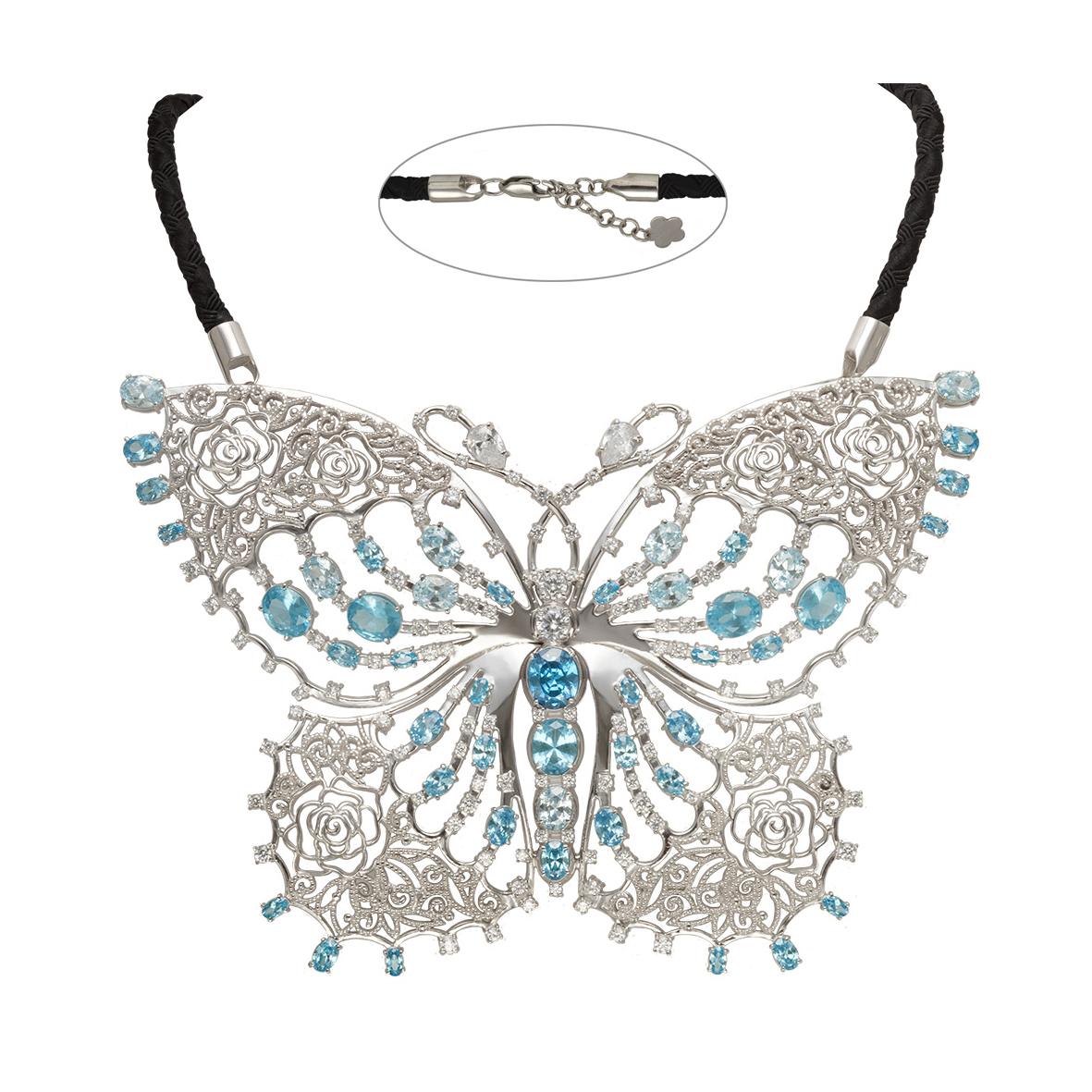 

Серебряное колье со вставками фианитов Tango Jewellery Company 860240С размер 500