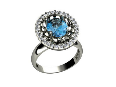 

Серебряное кольцо с фианитами Tango Jewellery Company 330870С размер 17.5