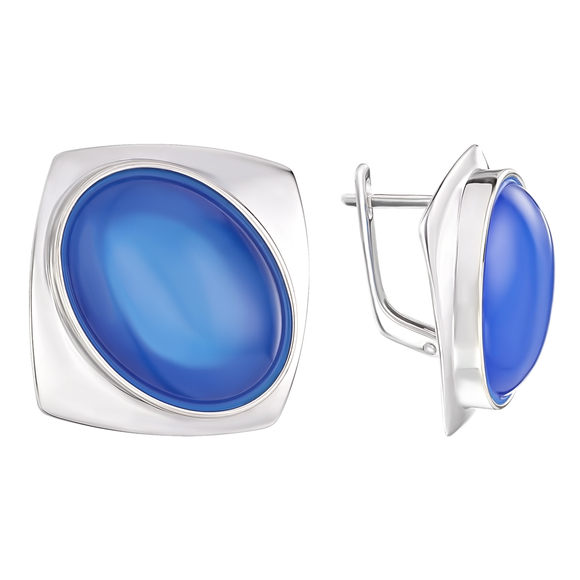

Серебряные серьги с агатом Tango Jewellery Company 449572C
