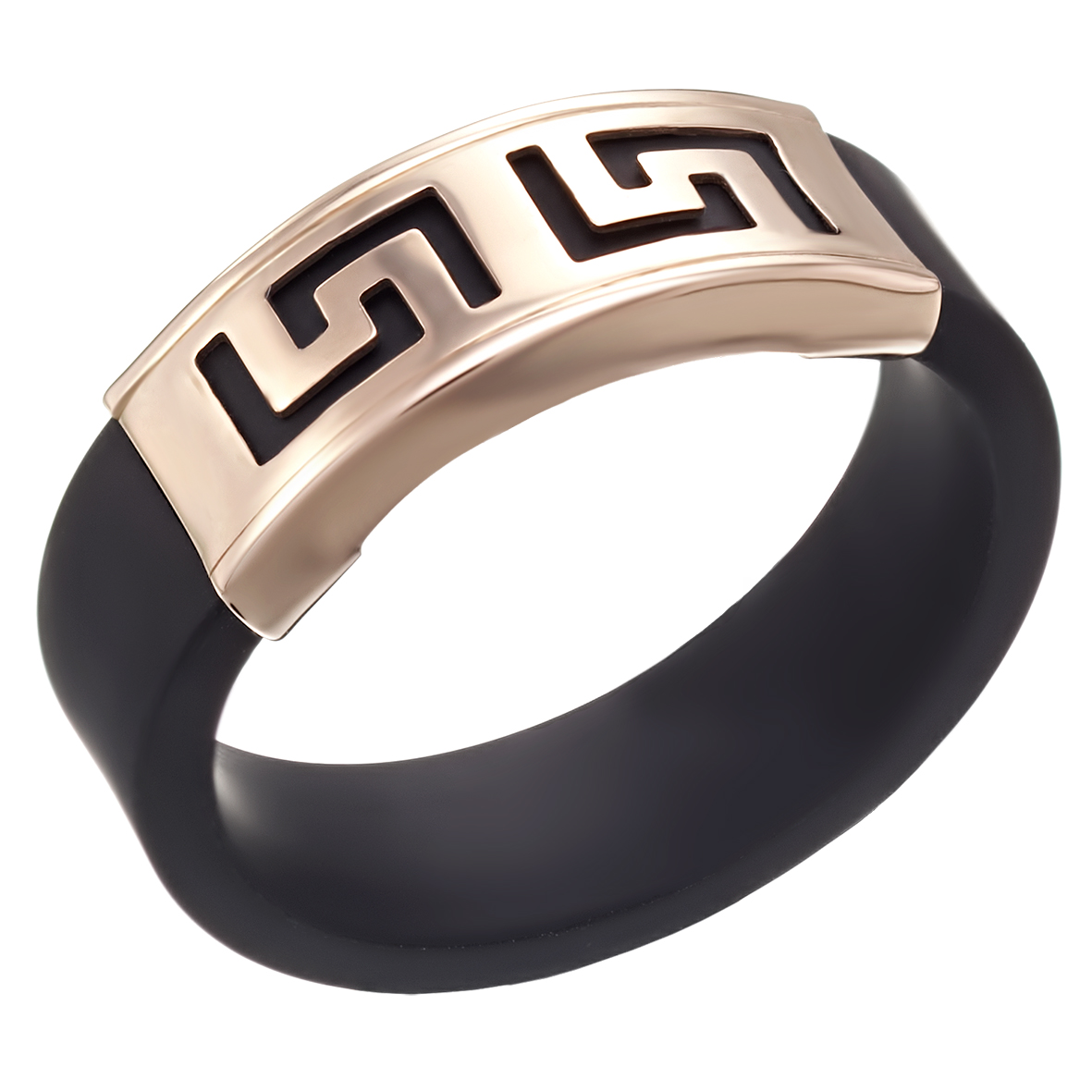 

Кольцо из золота с каучуком Tango Jewellery Company 900619 размер 16.5