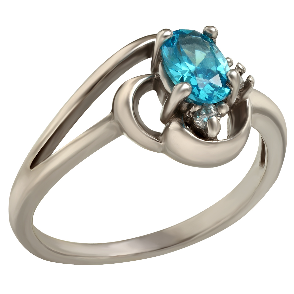 

Серебряное кольцо с фианитом Tango Jewellery Company 320460С размер 18