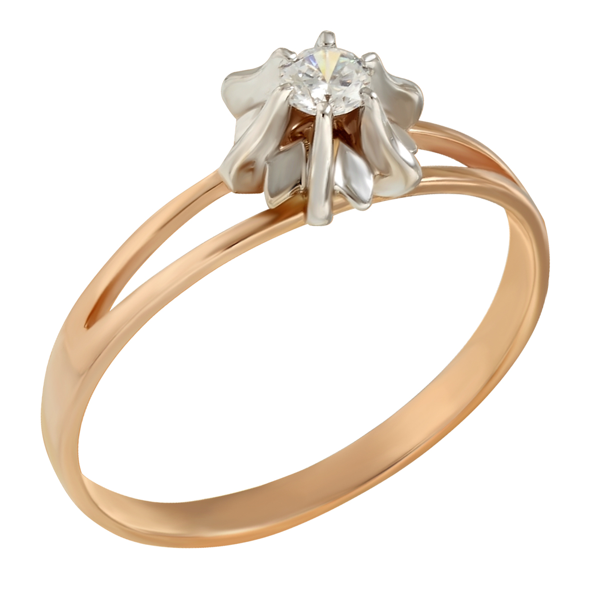 

Золотое кольцо с бриллиантом Tango Jewellery Company 750626 размер 18.5