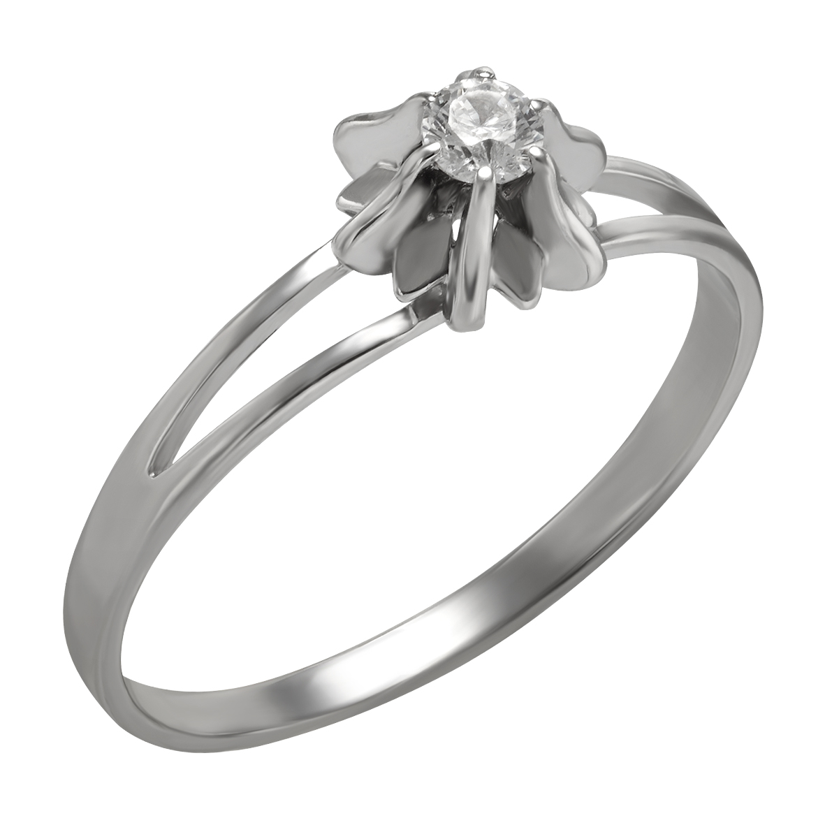 

Кольцо в белом золоте с бриллиантом Tango Jewellery Company 750626В размер 16