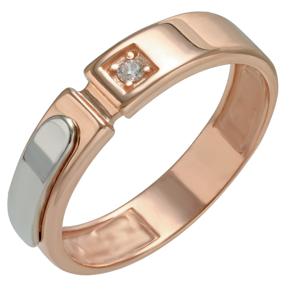 

Золотое кольцо с фианитом Tango Jewellery Company 330057 размер 17.5