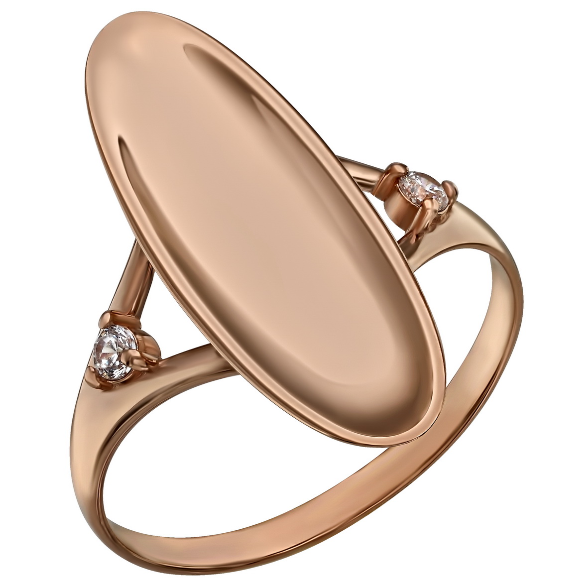 

Золотое кольцо с фианитами Tango Jewellery Company 380496 размер 17