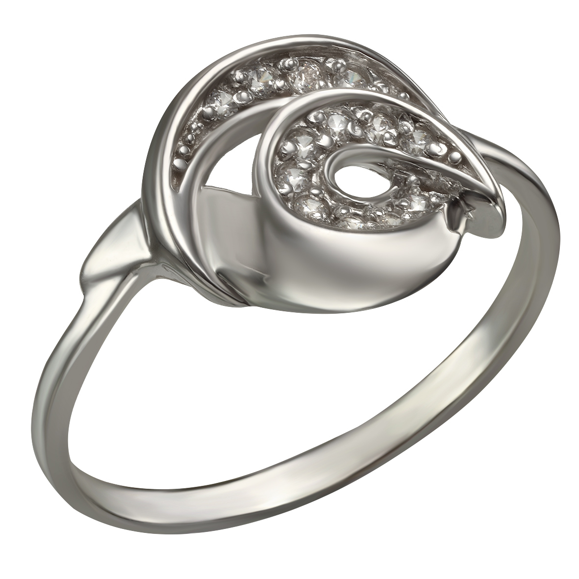 

Серебряное кольцо с фианитами Tango Jewellery Company 320308С размер 17