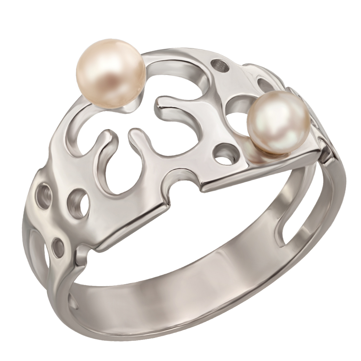 

Серебряное кольцо с жемчугом Tango Jewellery Company 320742С размер 17.5