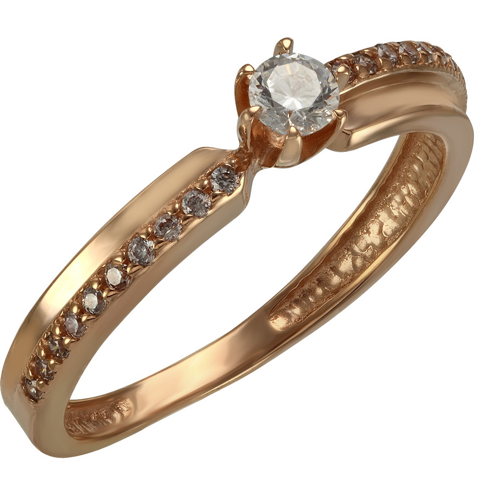 

Золотое кольцо "Свидание любви" с фианитами Tango Jewellery Company 380376 размер 17.5