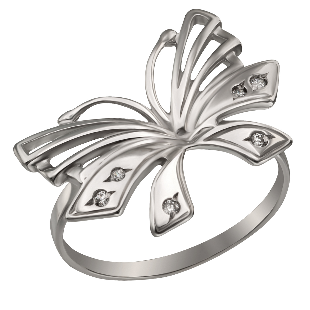 

Серебряное кольцо с фианитами Tango Jewellery Company 320443С размер 16