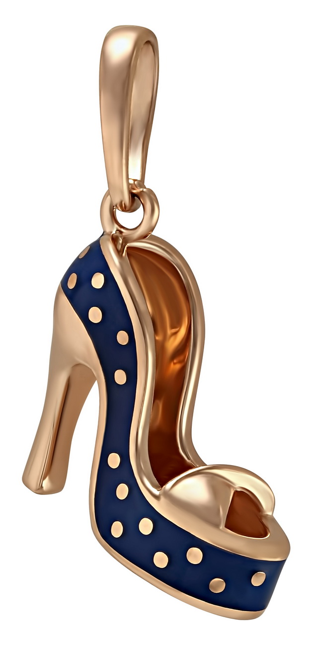 

Золотая подвеска с эмалью Tango Jewellery Company 130282Е