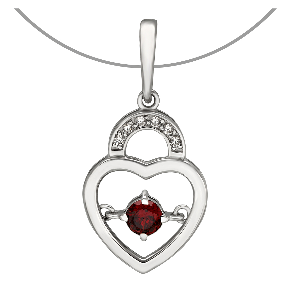 

Серебряный подвес с фианитами Tango Jewellery Company 150423С