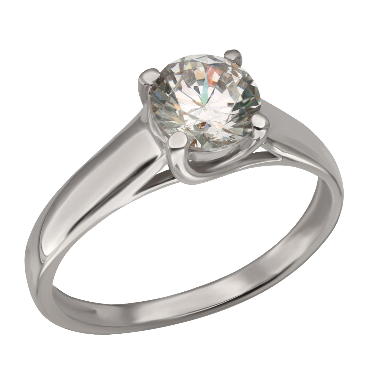 

Серебряное кольцо с фианитом Tango Jewellery Company 320598С размер 17.5