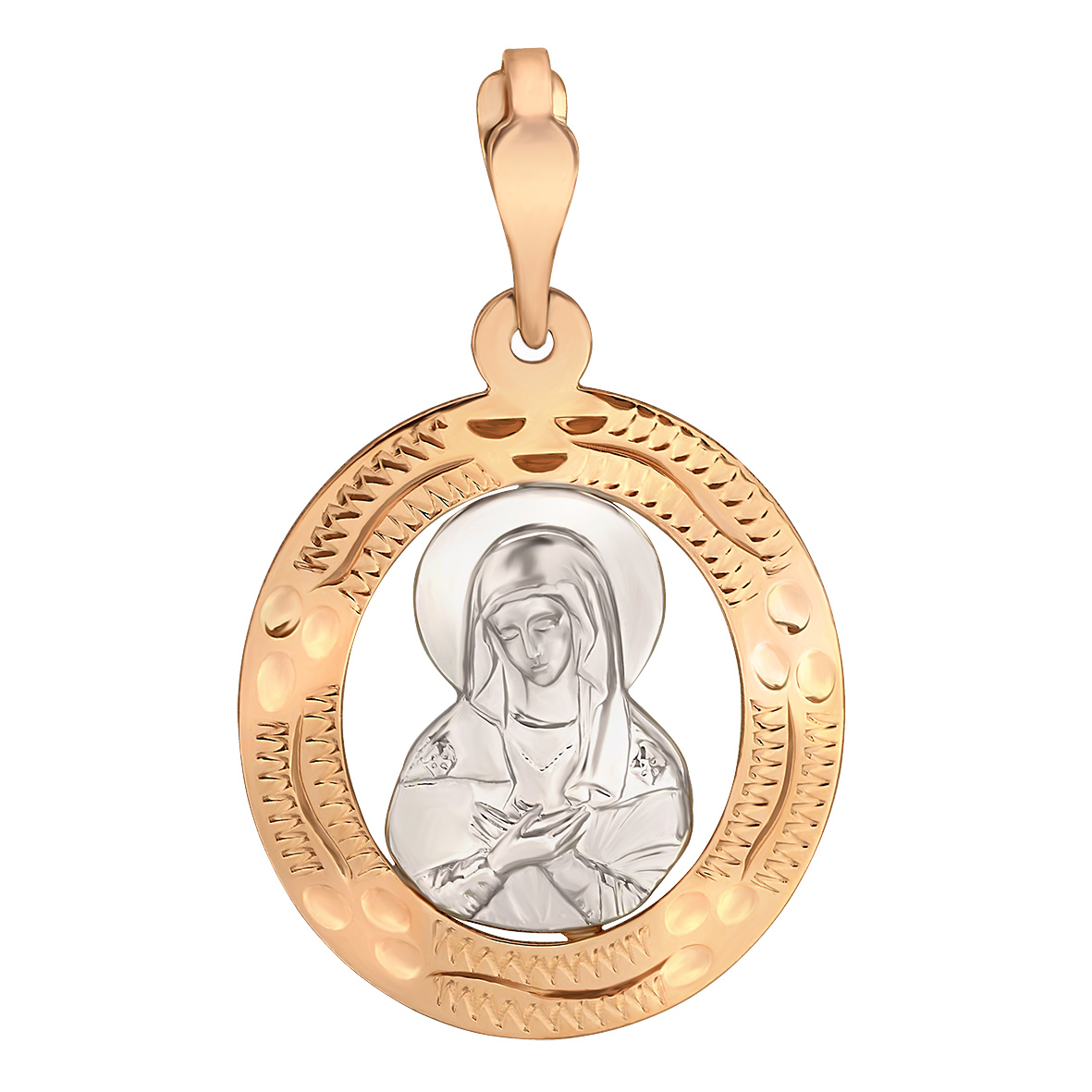 

Золотая ладанка "Икона Божией Матери Умиление" Tango Jewellery Company 120859