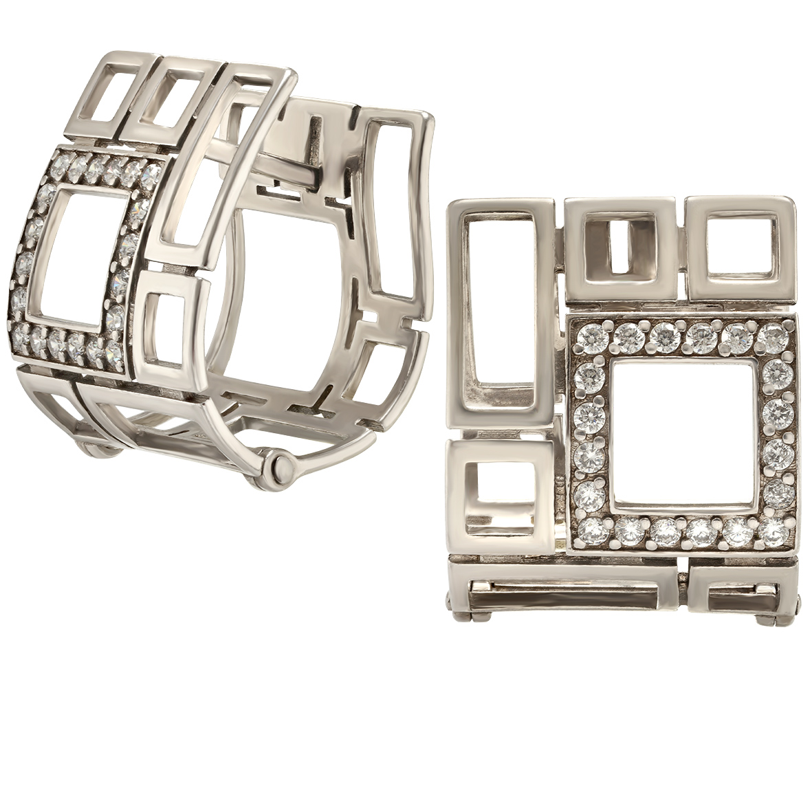 

Серебряные серьги с фианитами Tango Jewellery Company 420907С