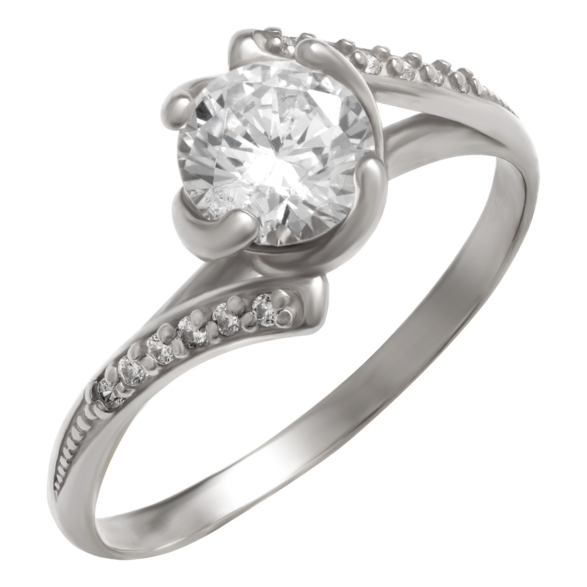 

Серебряное кольцо с фианитами Tango Jewellery Company 380144С размер 16