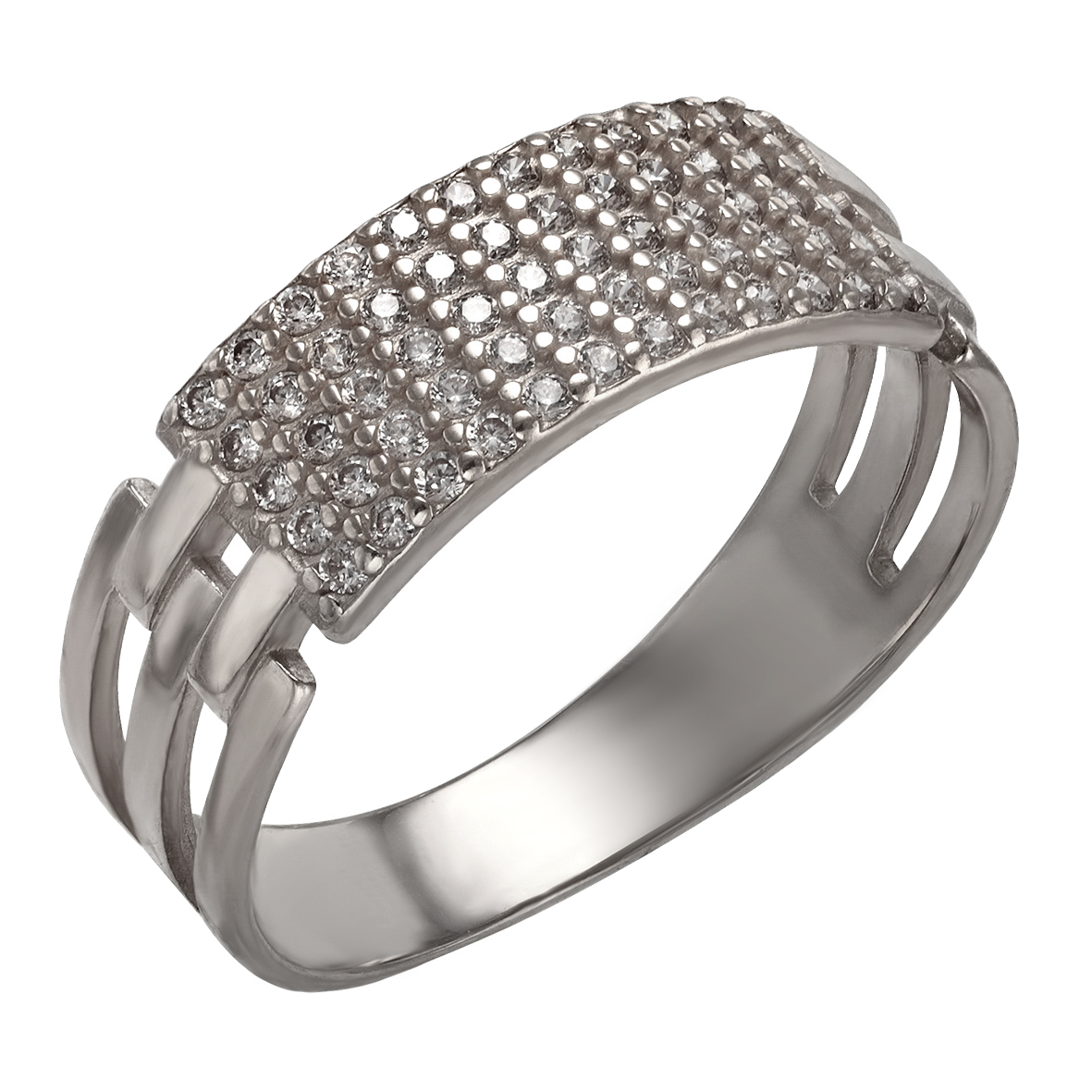 

Серебряное кольцо с фианитами Tango Jewellery Company 380088С размер 19