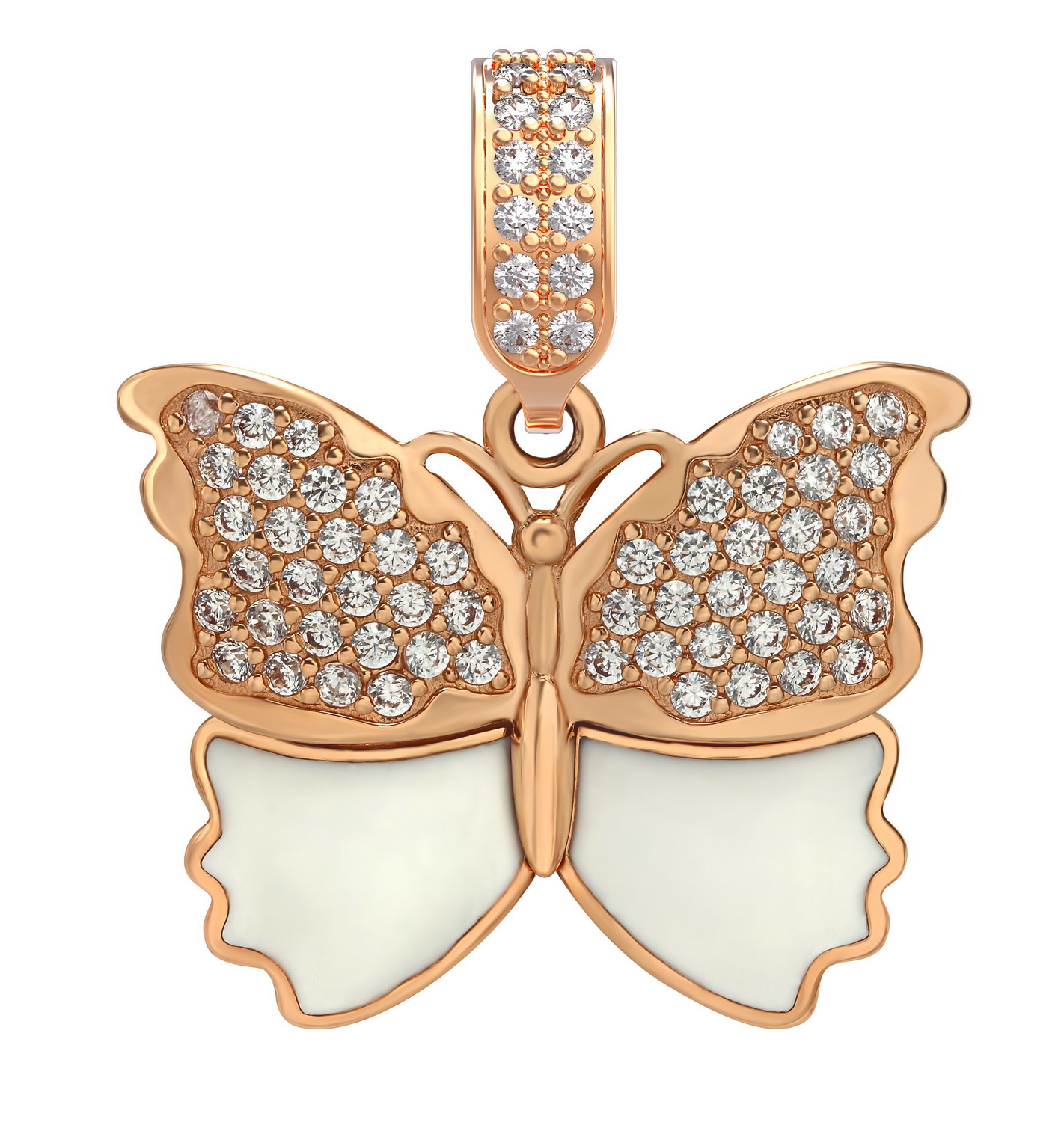 

Золотая подвеска с фианитами и эмалью Tango Jewellery Company 160343Е