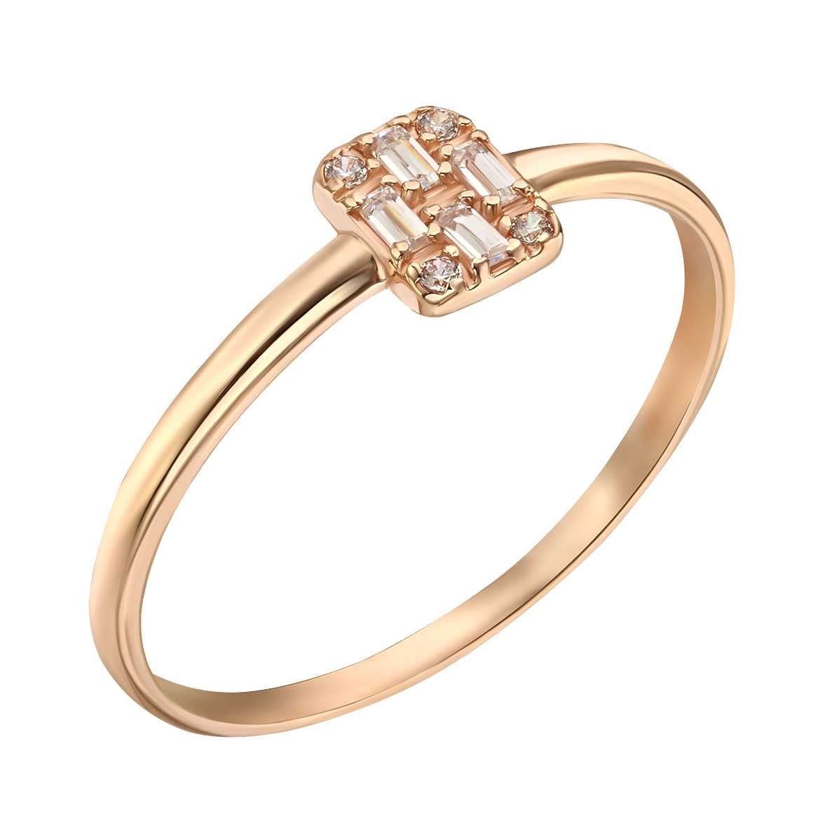 

Золотое кольцо с фианитами Tango Jewellery Company 380600 размер 16.5