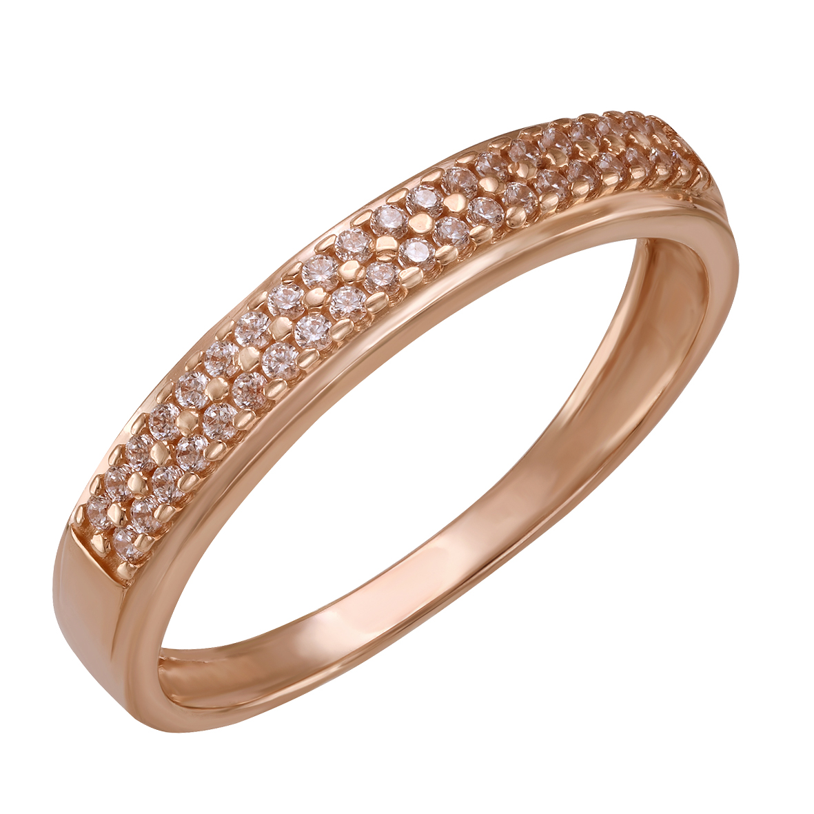 

Золотое кольцо с фианитами Tango Jewellery Company 380452 размер 18.5