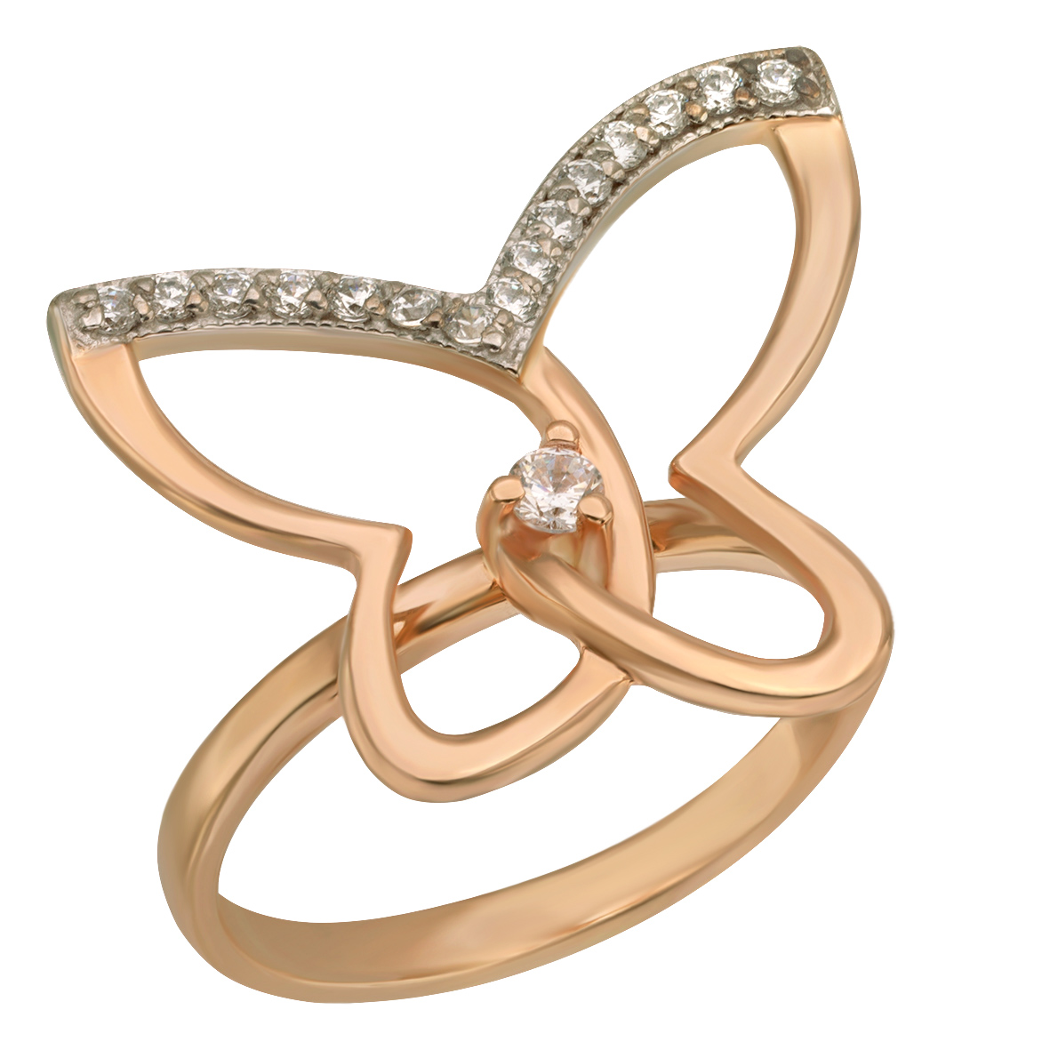 

Золотое кольцо с бриллиантами Tango Jewellery Company 750254 размер 18.5