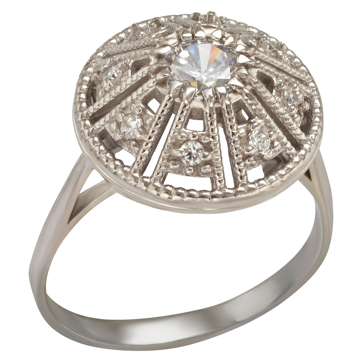 

Серебряное кольцо с фианитами Tango Jewellery Company 330958С размер 17.5