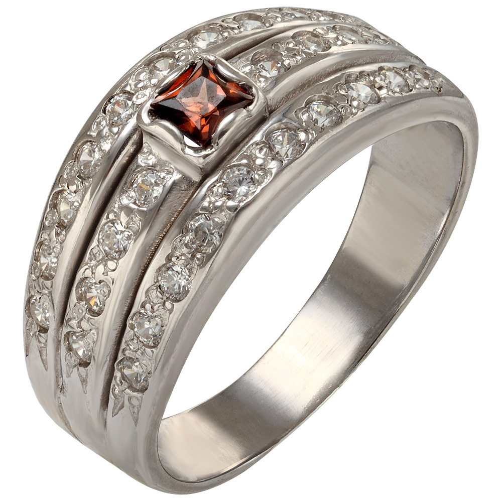 

Серебряное кольцо с фианитами Tango Jewellery Company 330148С размер 19