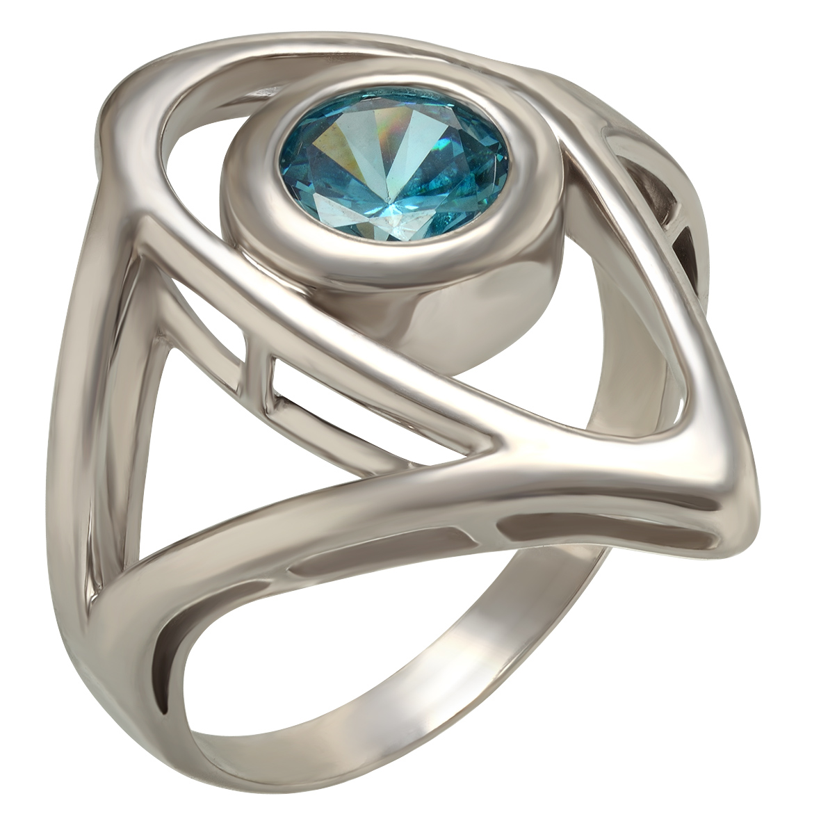 

Серебряное кольцо с фианитом Tango Jewellery Company 330602С размер 18
