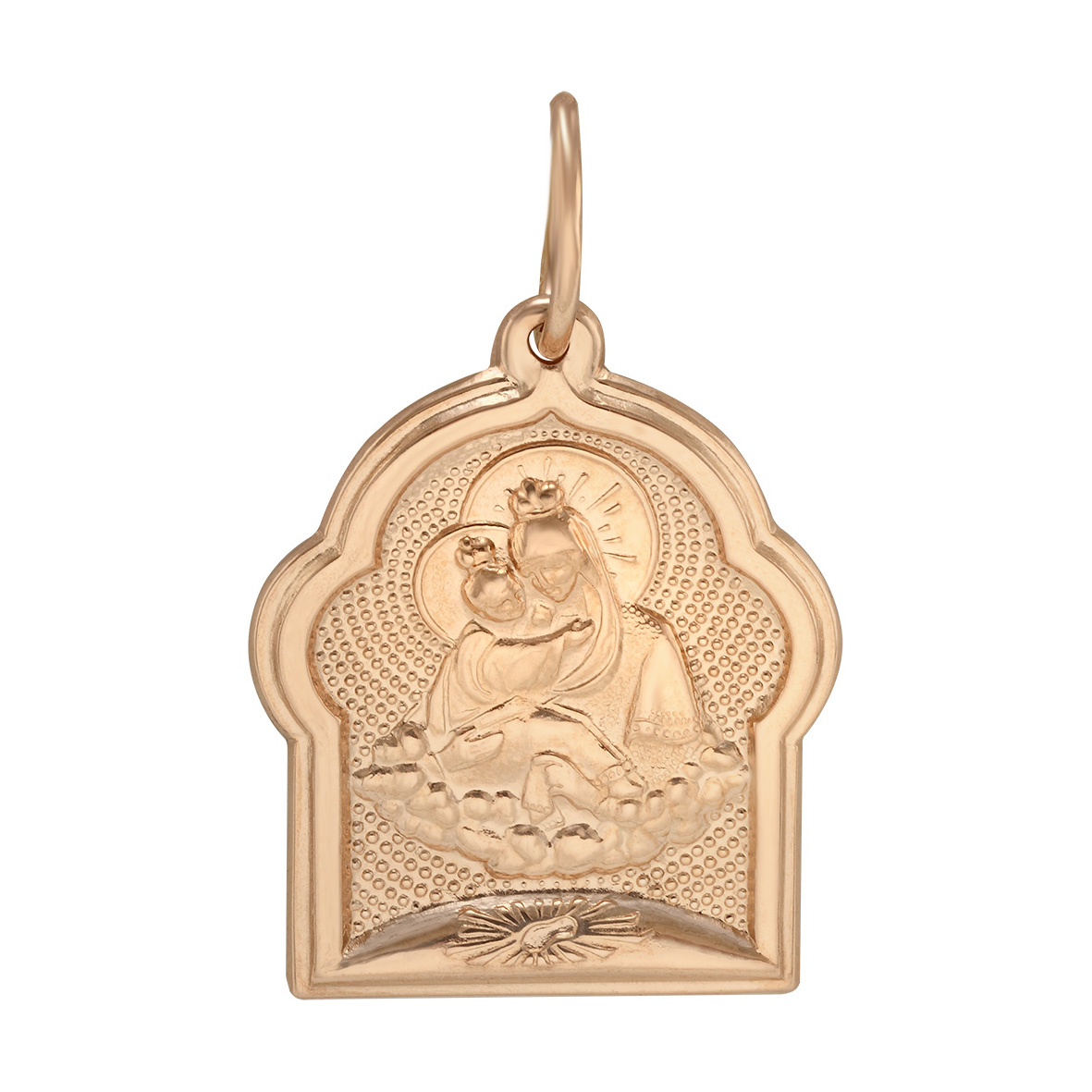 

Золотая ладанка "Почаевская икона Божией Матери" Tango Jewellery Company 100604