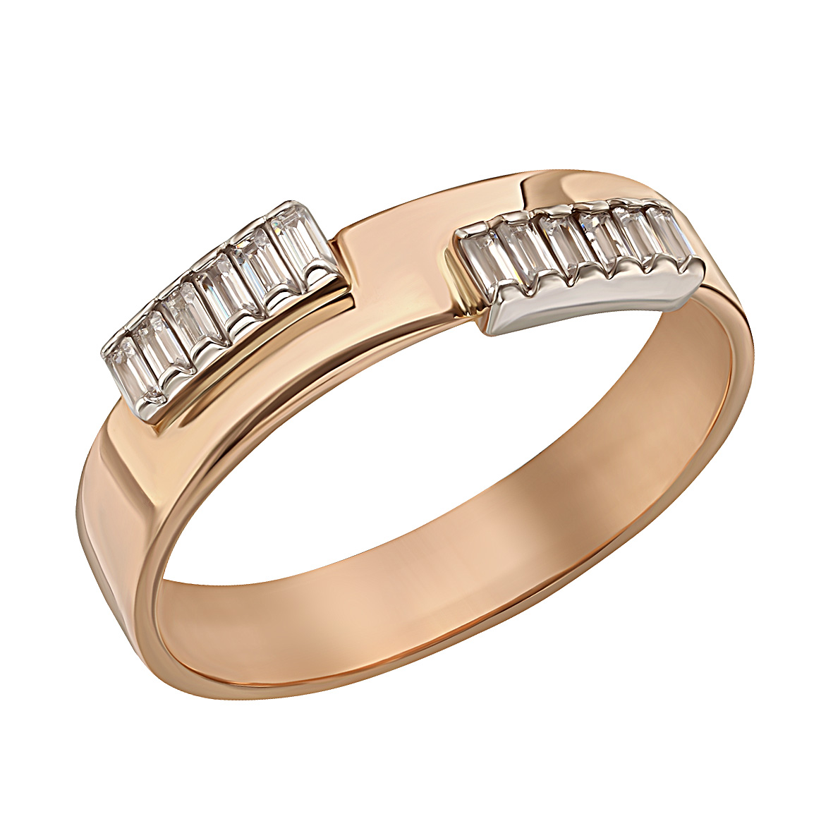 

Золотое кольцо с фианитами Tango Jewellery Company 350090 размер 18.5