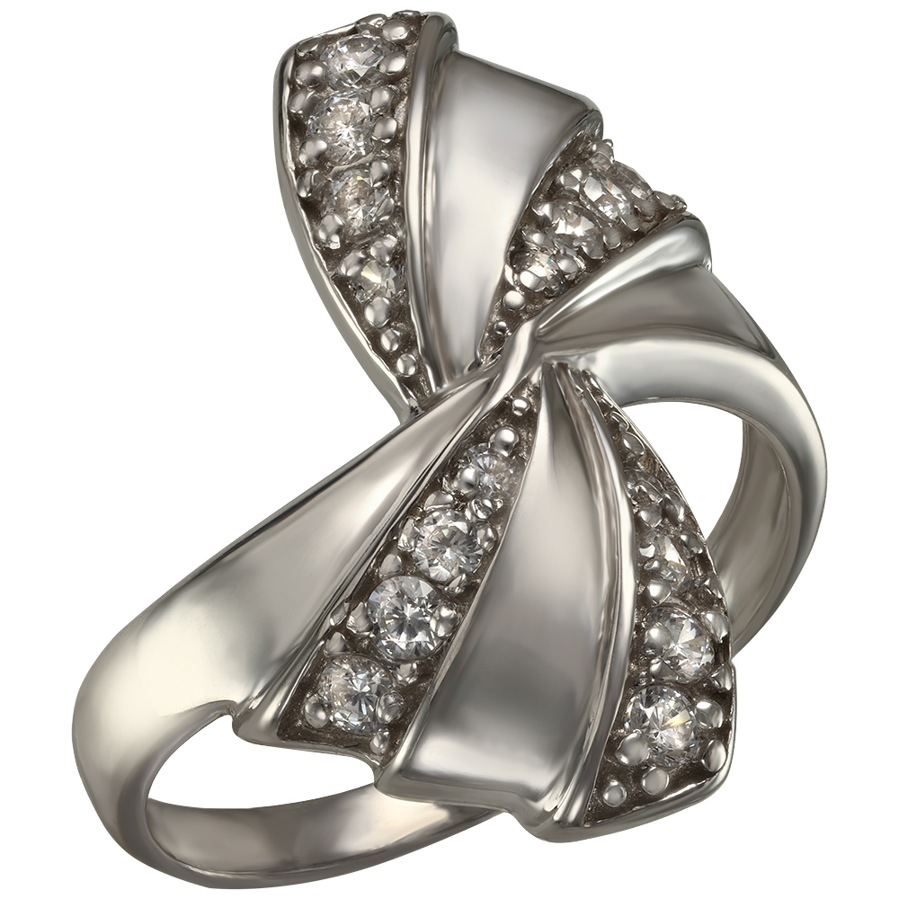 

Серебряное кольцо с фианитами Tango Jewellery Company 320183С размер 17