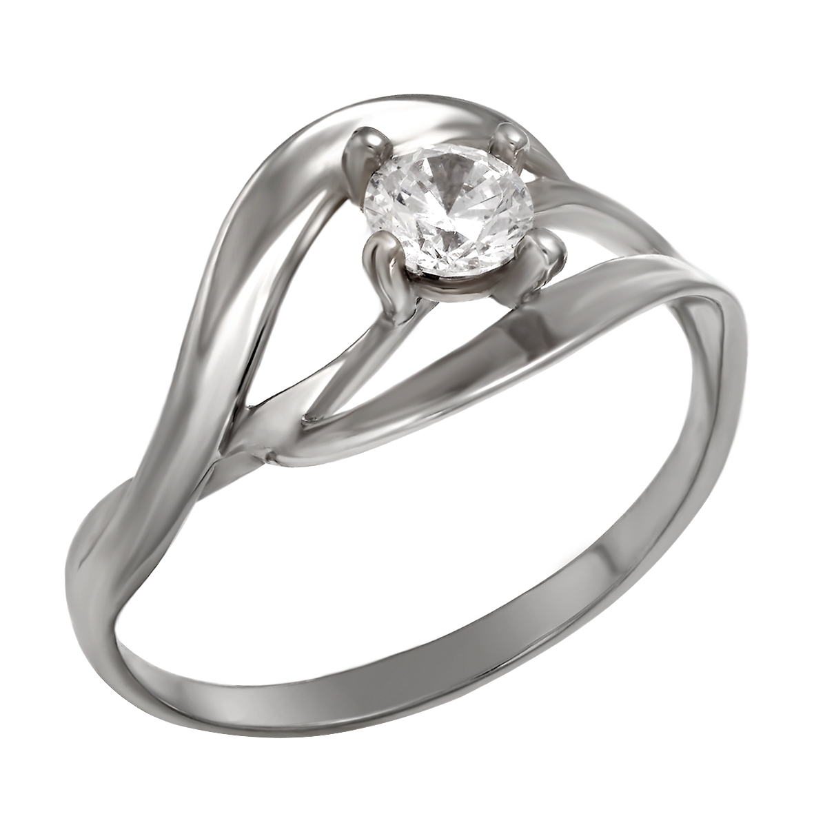 

Серебряное кольцо с фианитом Tango Jewellery Company 380138С размер 17