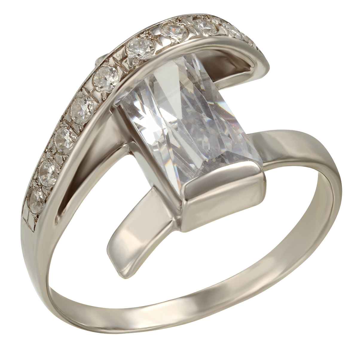 

Серебряное кольцо с фианитами Tango Jewellery Company 320330С размер 16