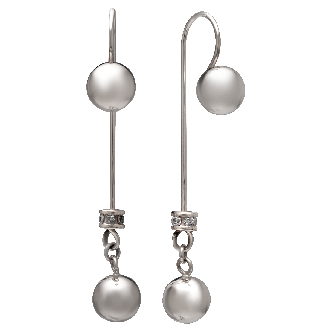 

Серебряные серьги с фианитами Tango Jewellery Company 470104С