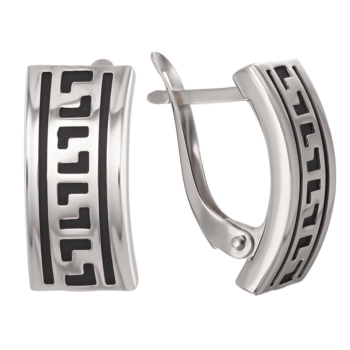 

Серебряные серьги с каучуком Tango Jewellery Company 930006С