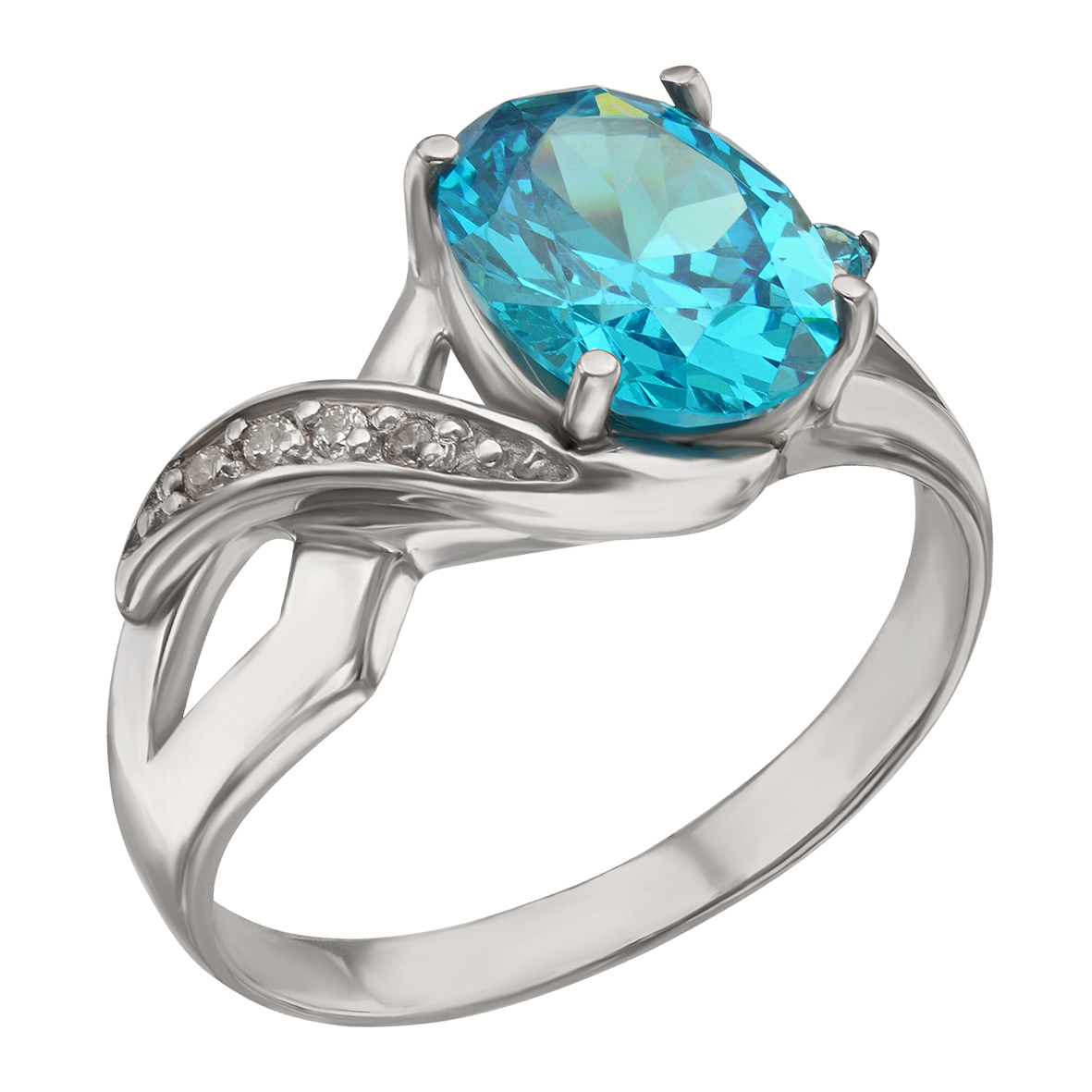 

Серебряное кольцо с фианитами Tango Jewellery Company 330941С размер 18.5