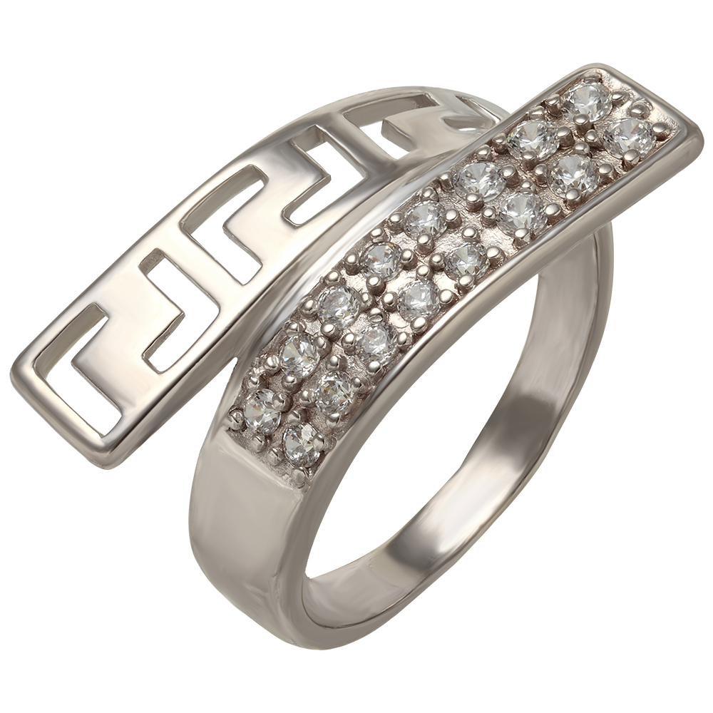 

Серебряное кольцо с фианитами Tango Jewellery Company 320356С размер 18