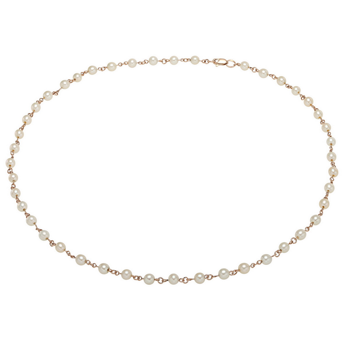 

Золотое колье с жемчугом Tango Jewellery Company 860203 размер 500