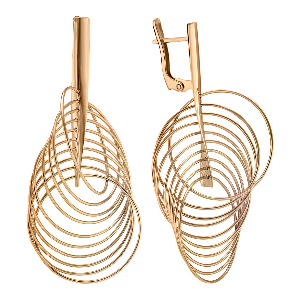 

Золотые серьги Tango Jewellery Company 480027