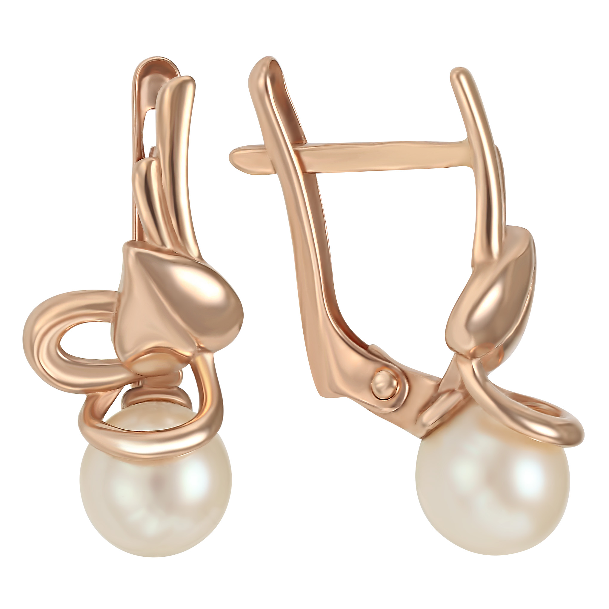 

Золотые серьги с жемчугом Tango Jewellery Company 420231