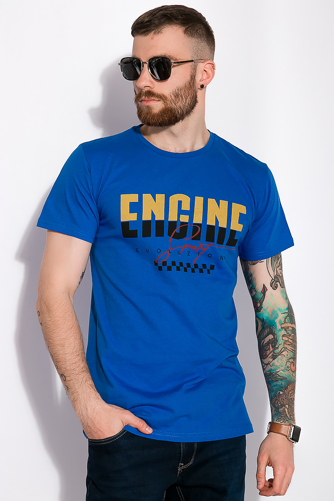 

Футболка с надписью на груди Time of Style 120PARL001-5 S Джинс