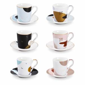 

Чашка для эспрессо myCOFFEE с блюдцем 6 шт. Moon 387716