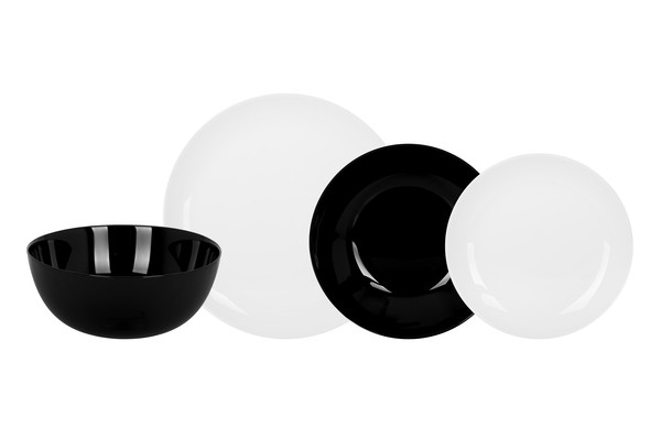 

Сервиз столовый Luminarc Diwali Black and White P4360 19 предметов