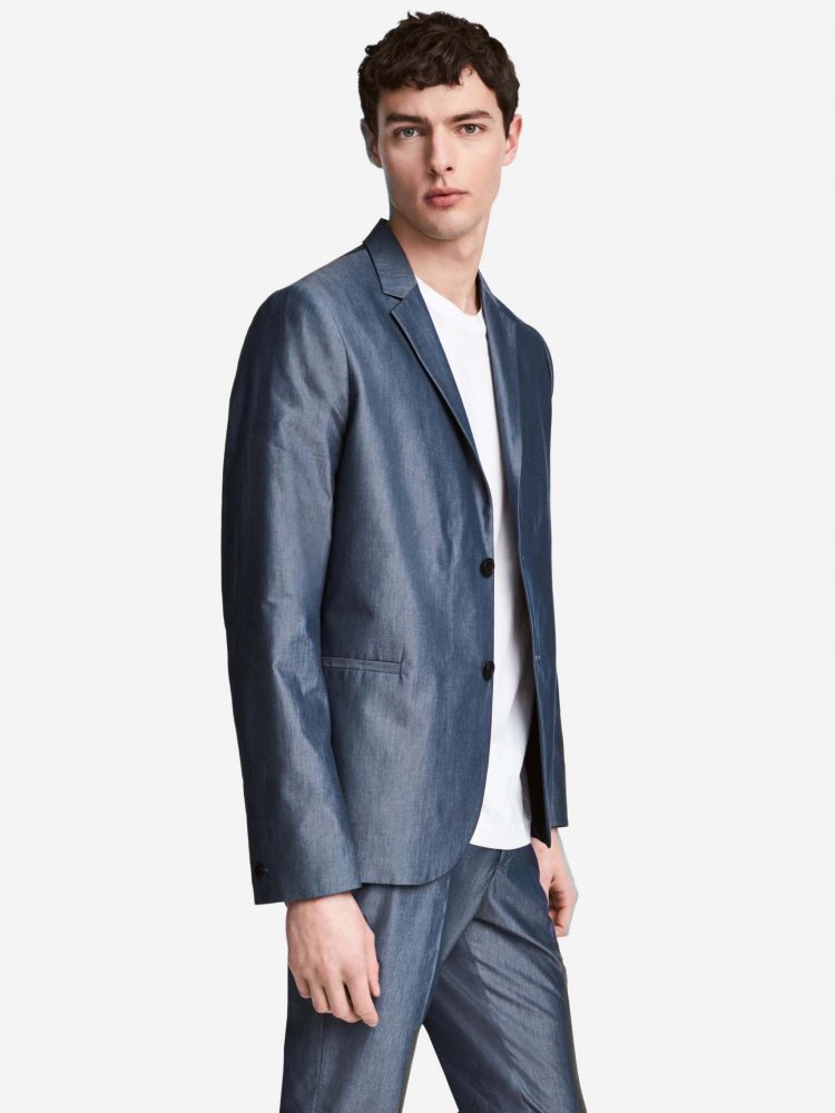 

Пиджак H&M 4512915dm  Синий, Пиджак H&M 4512915dm 52 Синий